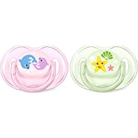 Los mejores  - Philips AVENT clásico diseño Chupete 0 – 6 meses rosa Rosa